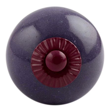 Purple Round Purple Fitting Ceramic Knob